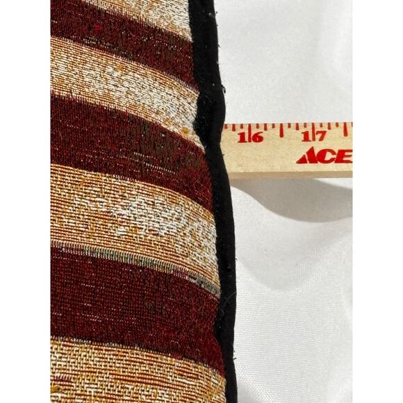 VTG J Wiens Throw Pillow Patriotic Rooster Stars Stripes Americana Tapestry 16" - Picture 7 of 7